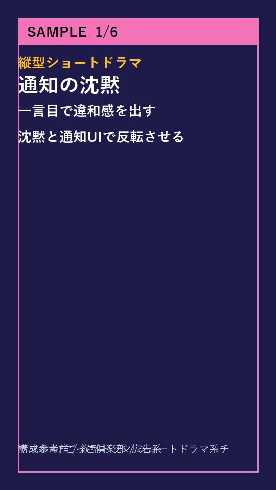 縦型ショート構成の生成済みサムネイル